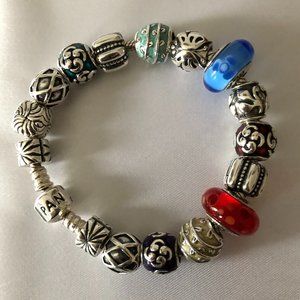 Authentic Pandora Charm Bracelet